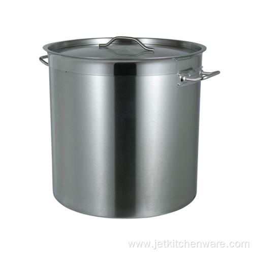 Tall body stainless steel non-magnetic cooking pot